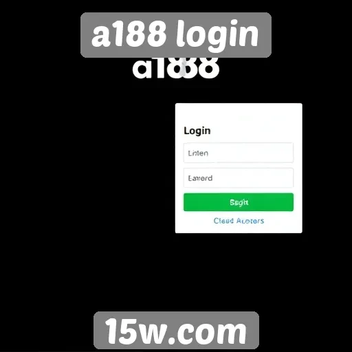 Acessibilidade do site a188 login para novos usuários